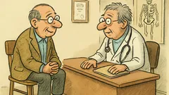 Witz: Herr Müller, studiert Ihr Sohn Medizin?