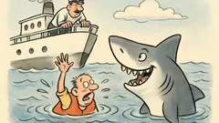 Witz: Welche drei Worte machen Haie glücklich?