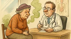 Witz: Eine ältere Dame geht zum Arzt