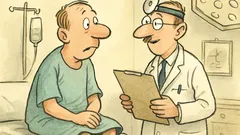 Witz: Müller fragt den Doktor nach der OP