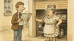 Witz: Ein junger Mann inseriert in einer Tageszeitung