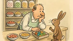 Witz: Kommt das Häschen in den Süßwarenladen…