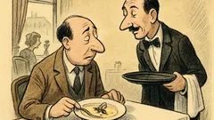 Witz: Herr Ober, in der Suppe schwimmt…