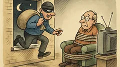 Witz: Lieber live dabei als im Sessel