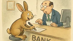 Witz: Kommt ein Häschen zur Bank