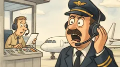 Witz: Pilot funkt den Tower an – und…