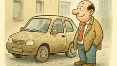 Witz: Mein Auto ist nur „Used Look“