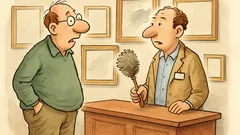 Witz: Im Möbelhaus fragt ein Kunde neugierig