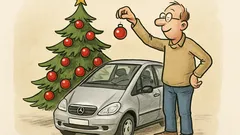 Witz: Was machen A-Klasse-Fahrer am 25.12.?