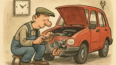 Witz: Drosselkitteinbauer betritt die Werkstatt...