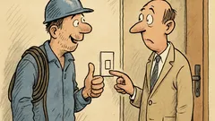Witz: Kommt ein Elektriker zur Sicherung…