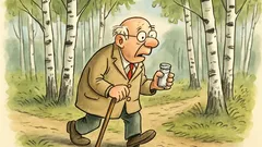 Witz: Ich geh jetzt in den Birkenwald