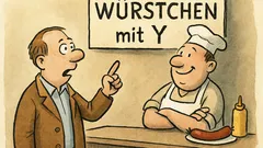 Witz: Ein Mann betritt die Imbissbude – reklamierend