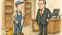 Witz: Ein Azubi fängt in einer Kanzlei an