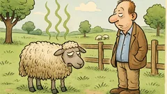 Witz: Was steht auf der Weide und stinkt?