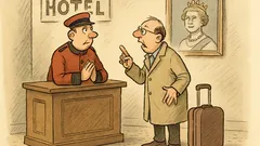 Witz: „Tut mir leid“, sagt der Portier…