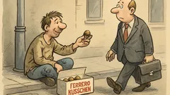 Witz: Kommt ein Ferrero-Küsschen-Anbieter…