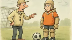 Witz: Neulich beim Fußballtraining fragt der Trainer...