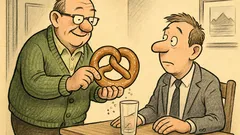 Witz: Warum reiben Schwaben Salz von Brezeln?