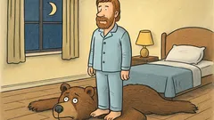 Witz: Chuck Norris hat einen Grizzly-Vorleger