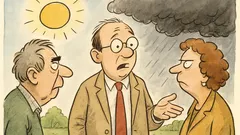 Witz: Bitte helft kurz—Wetter gut oder schlecht?