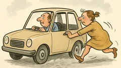 Witz: Treffen sich zwei Beigelbbremser…