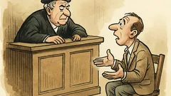 Witz: „Herr Richter, ich bin unschuldig…“