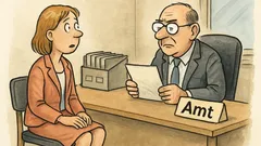 Witz: Bewerberin fragt nach Beamtenstelle