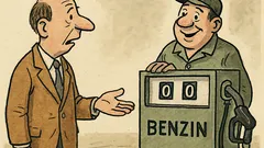 Witz: Uli an der Tankstelle: „Zehn Mark…“