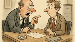 Witz: Im Büro ist ein schwerer Fehler passiert