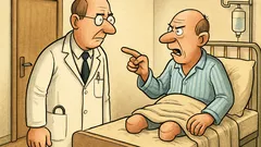 Witz: Herr Weber, es tut mir leid...