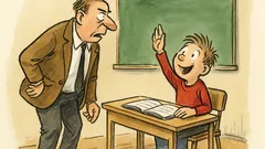 Witz: Lehrer fragt Fritzchen nach fünf Flüssen