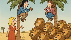 Witz: Drei Frauen gehen durch die Wüste