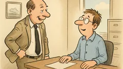 Witz: Chef zum Angestellten – Glauben Sie an…