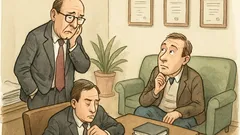 Witz: Anwalt seufzt: Hören Mandanten zu?