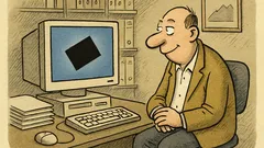 Witz: Der Bildschirmschoner-Schon-Einstellen-Könner