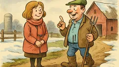 Witz: Flirtet der Bauer im Februar