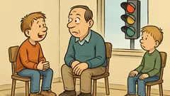 Witz: Gestern bekam mein Vater einen Strafzettel…