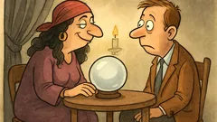 Witz: Ein Mann geht zur Wahrsagerin…