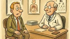 Witz: Ein Beamter sitzt beim Arzt…