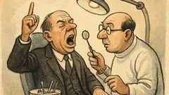 Witz: Ein Richter sitzt beim Zahnarzt…