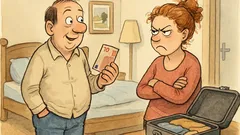 Witz: Ein Mann fragt seine Frau…