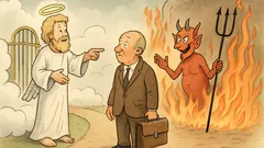 Witz: Gusenbauer kommt in den Himmel…