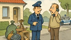 Witz: Ein Mann ruft die Polizei an…