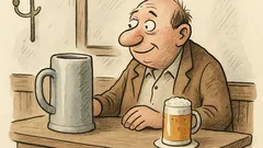 Witz: Sie: Lieber immer eine, als eine immer.