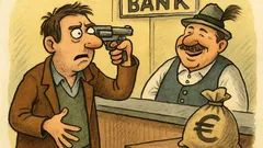 Witz: Ein Fremder betritt eine Bank in Bayern