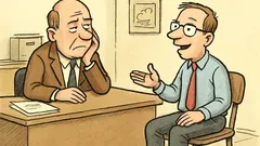 Witz: Im Büro sagt der Chef: