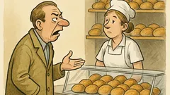 Witz: In der Bäckerei sagt der Kunde…