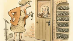 Witz: Männer sind wie Wein, sagt er…