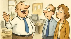 Witz: Müller prahlt: „100 Prozent im Job…“